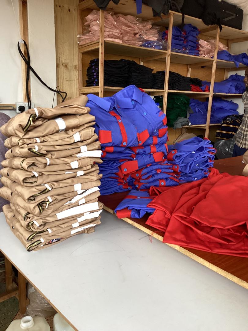 Eureka Security Services uniforms